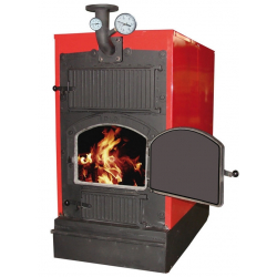 Твердотопливный чугунный секционный котел КВр-0,16К «Универсал-РТ» мощностью 160 кВт 
